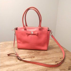 Kate Spade Cross Body Satchel, Gorgeous Coral